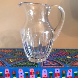 Rogaska Crystal Pitcher